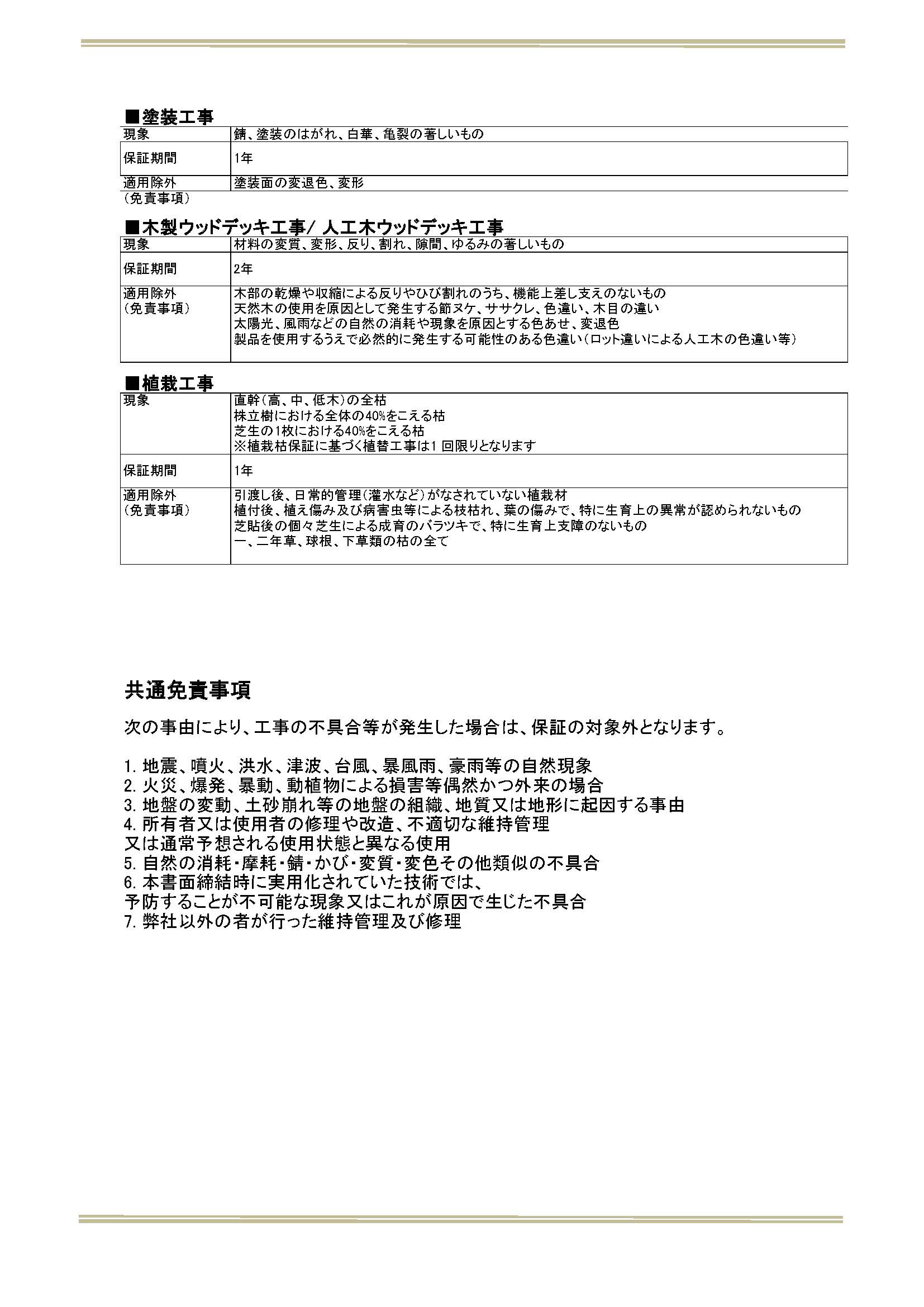 保証書４